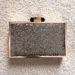 Karl Lagerfeld Paris Glitter Clutch